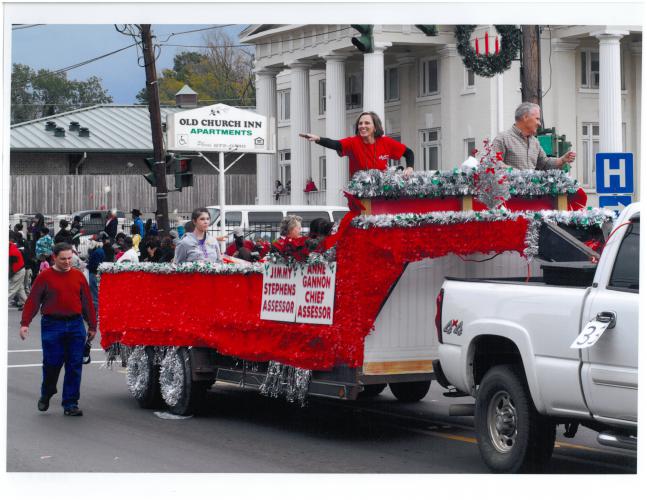 Last Christmas Parade- Anne- Jimmy 2010